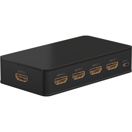 "Manuel HDMI Switch Box 4 to 1 - 4K 60Hz - Effortless Switching for Ultimate Viewing Experience | Product Code: 4040849584893"